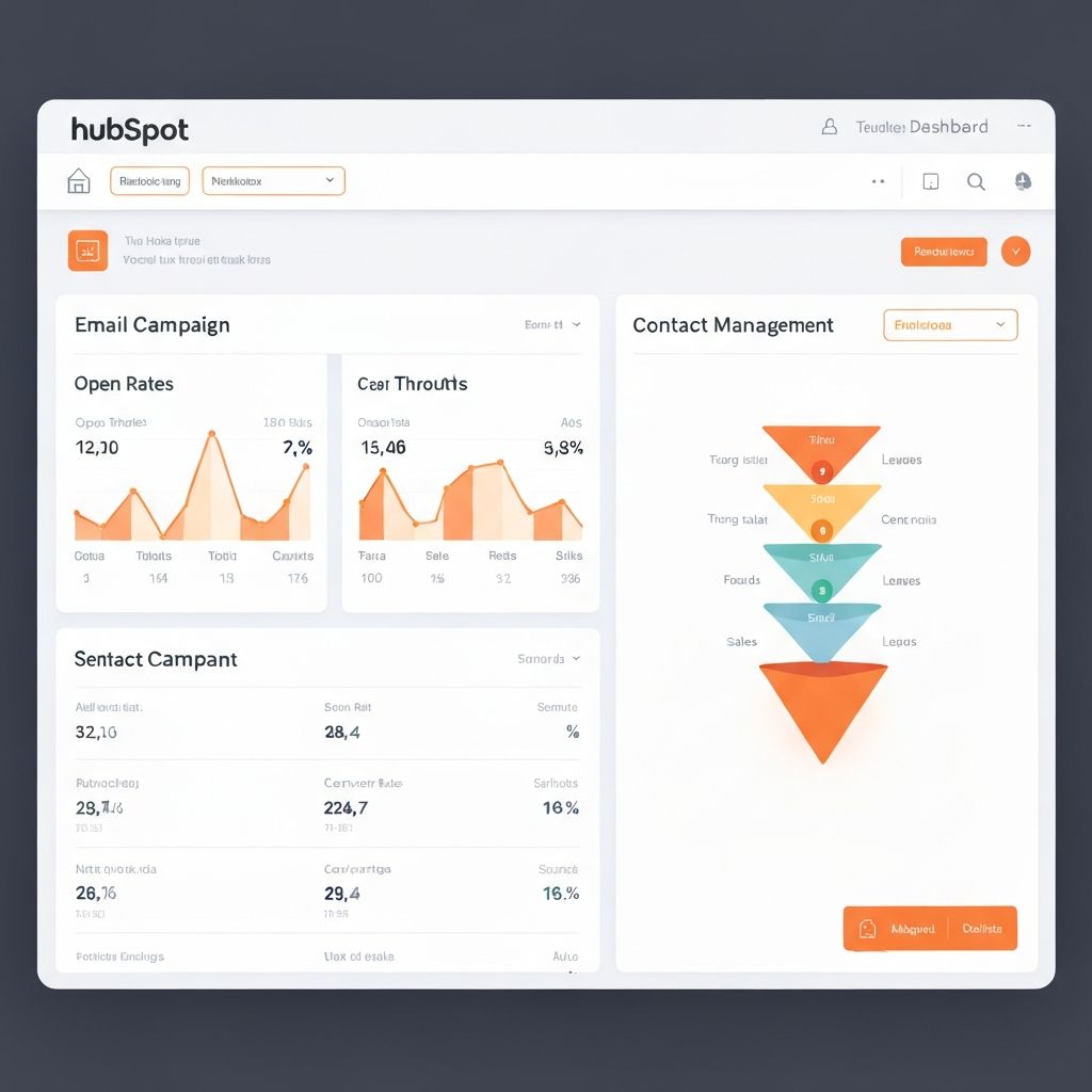 HubSpot dashboard